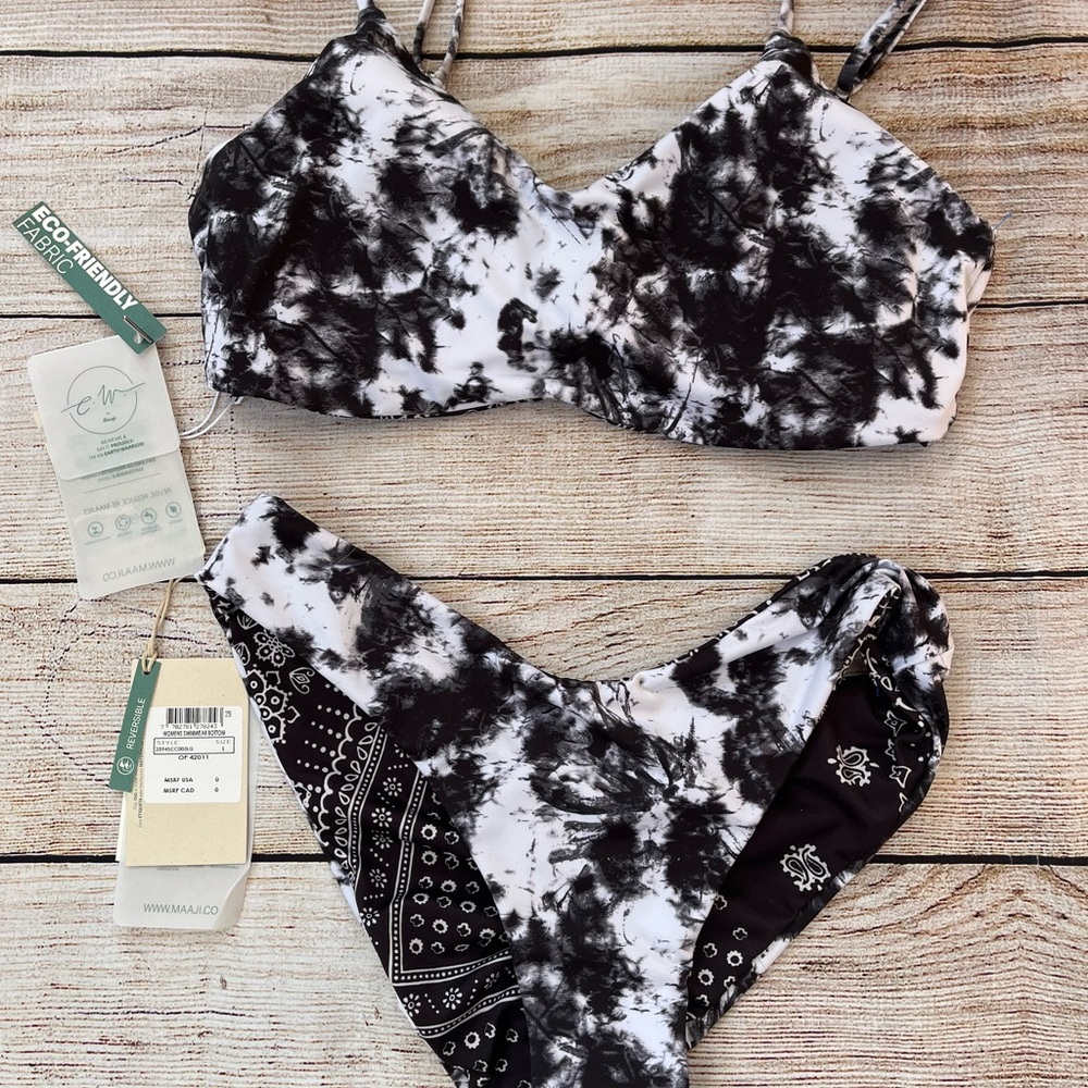 NWT Maaji reversible bikini from Revolve